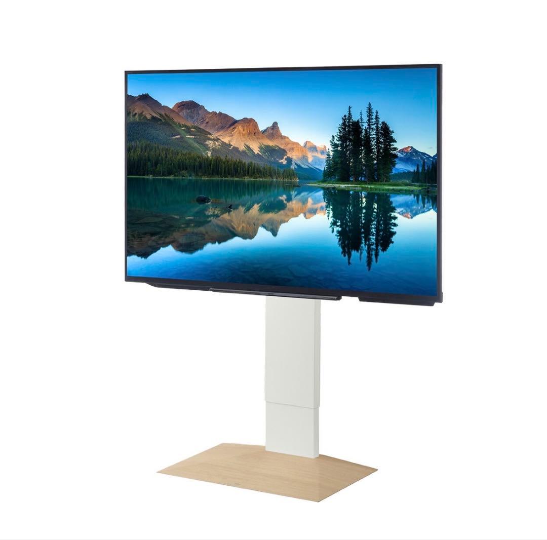 (新品) テレビスタンド WALL V3 ホワイトオークベース