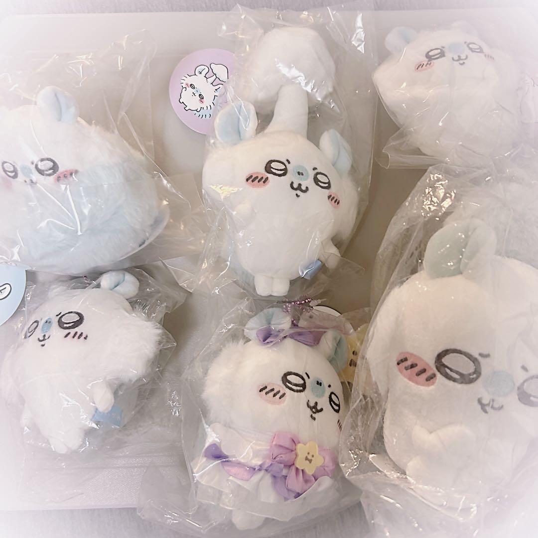 ちいかわ モモンガ ぬいぐるみ マスコットキーホルダー 6点 全新 未開封