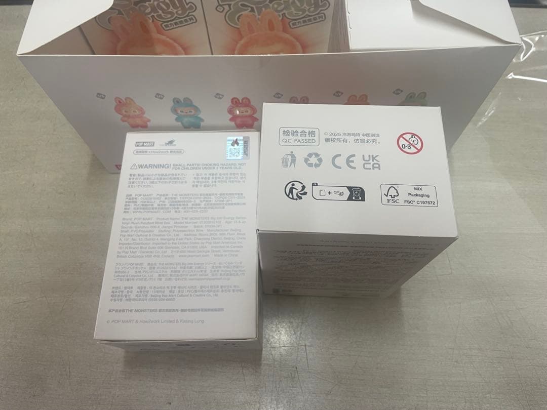 正規品 「2個セット」 LABUBUラブブ　ぬいぐるみ　POPMART　未開封品