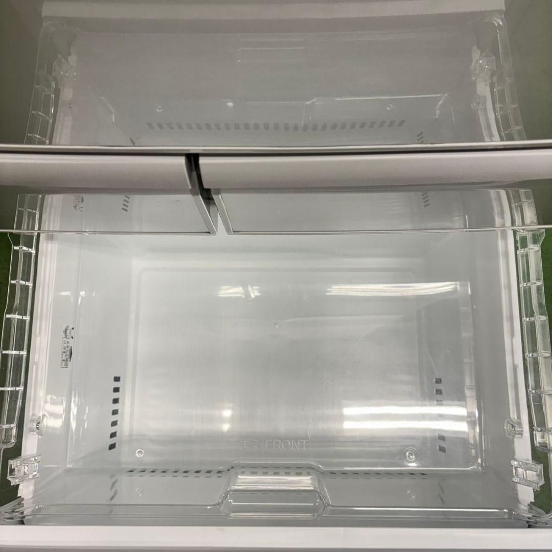 523 東芝 大型冷蔵庫 400L強 右開き 自動製氷 5ドア 大人気　シルバー