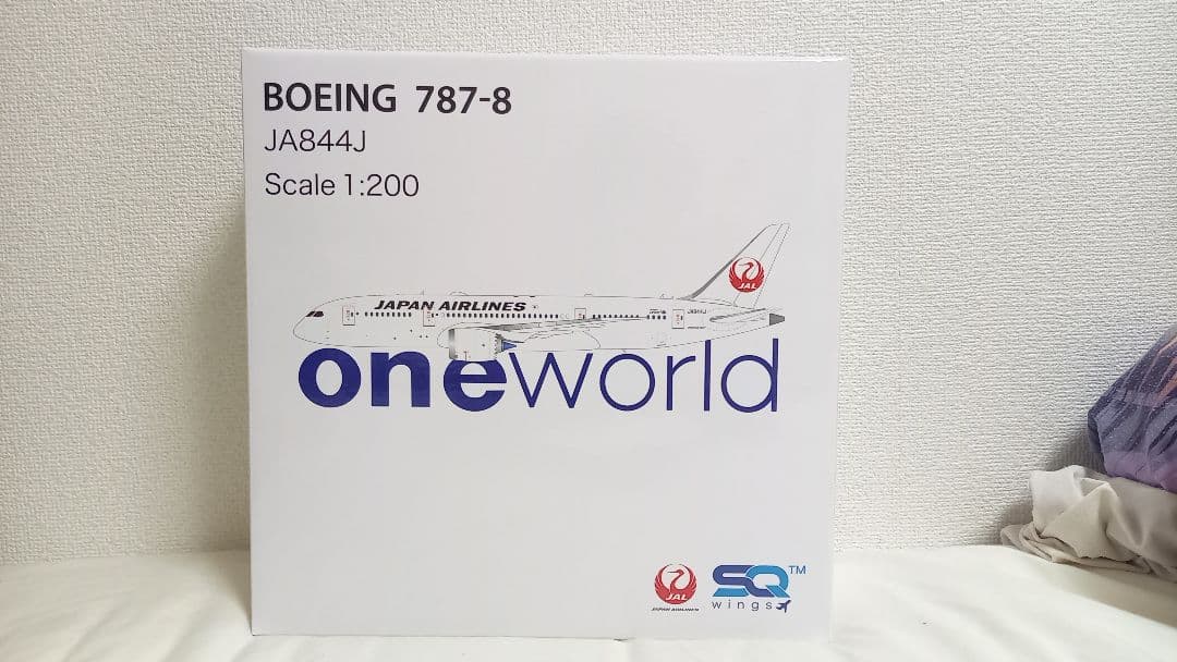 SQWings 1/200 JAL B787-8 JA844J 完成品