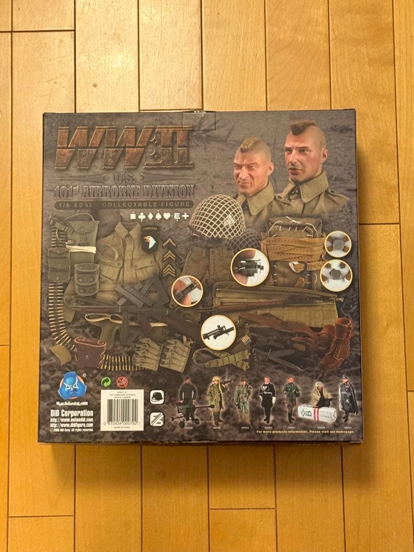 DiD 1/6WW2ミリタリーフィギュア アメリカ陸軍第101空挺師団