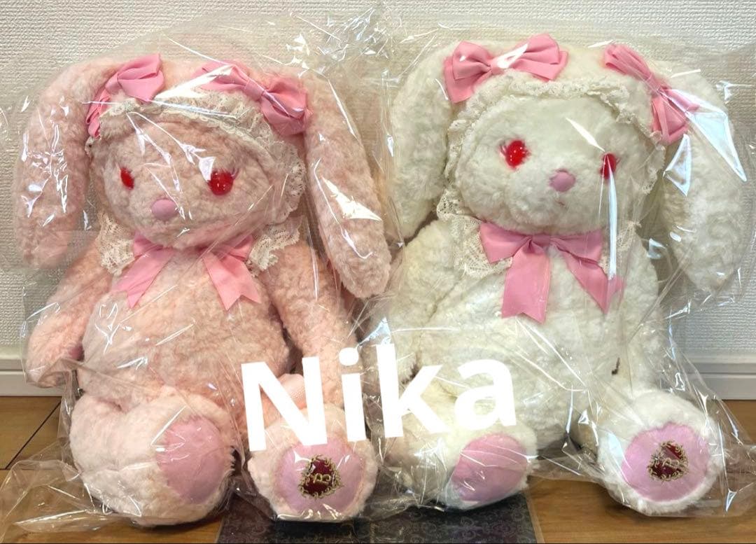 【新品未開封】 うさくみゃリュック　白ピンク　ピンクピンク