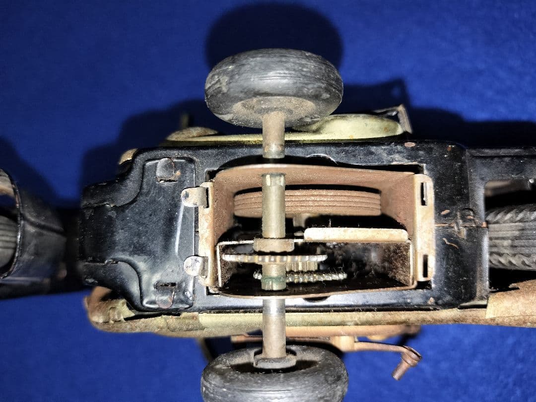 ブリキの玩具　萬代屋　カワサキメグロ　MEGURO　バイク　オートバイ　箱無