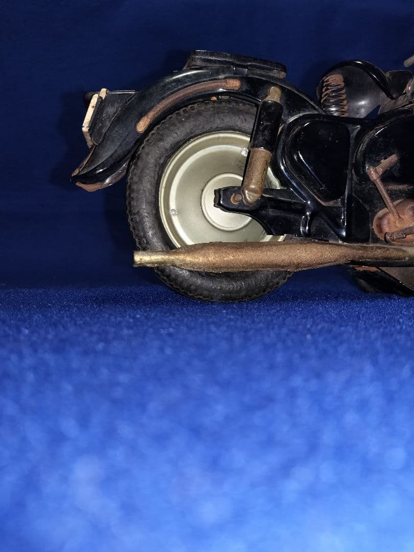 ブリキの玩具　萬代屋　カワサキメグロ　MEGURO　バイク　オートバイ　箱無