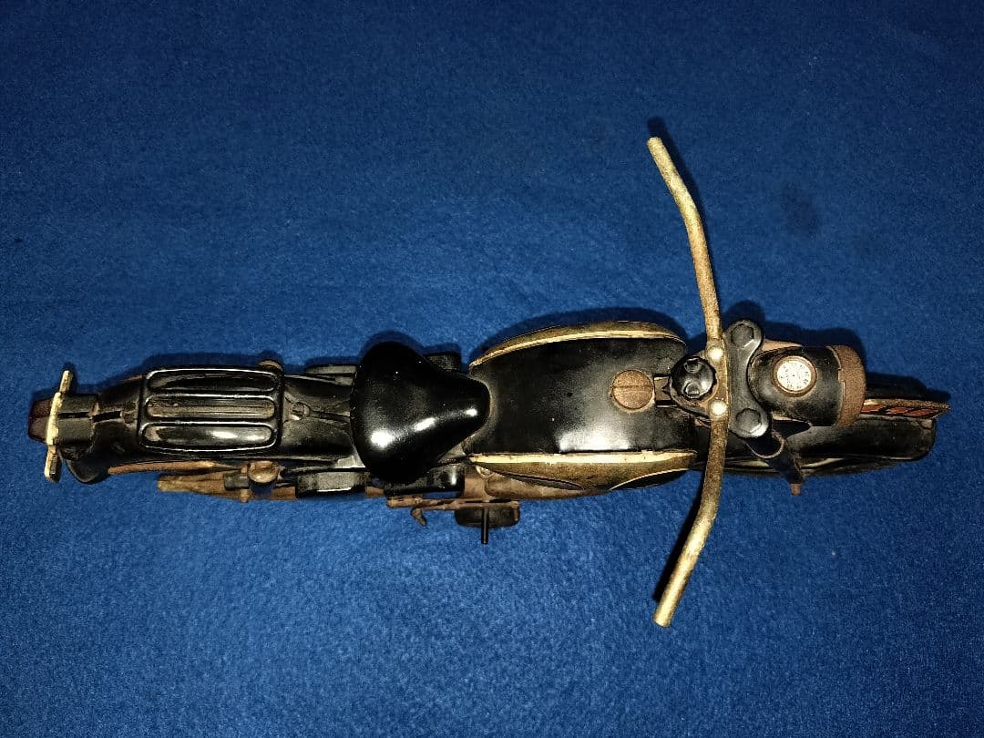 ブリキの玩具　萬代屋　カワサキメグロ　MEGURO　バイク　オートバイ　箱無