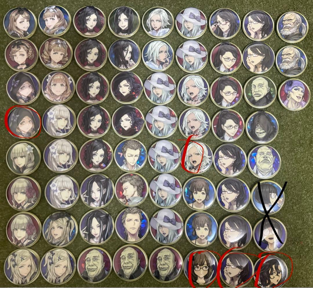 人狼ジャッジメント　缶バッジ