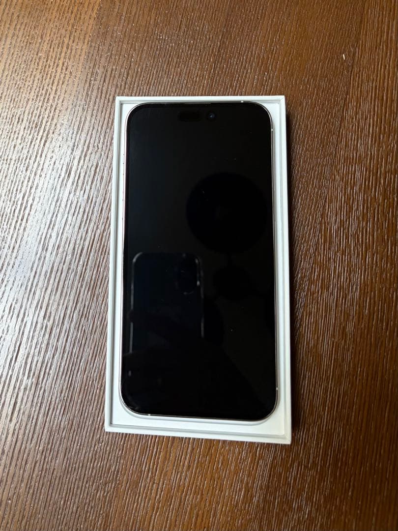 iPhone14 Pro Max 128GB 箱、充電ケーブルつき