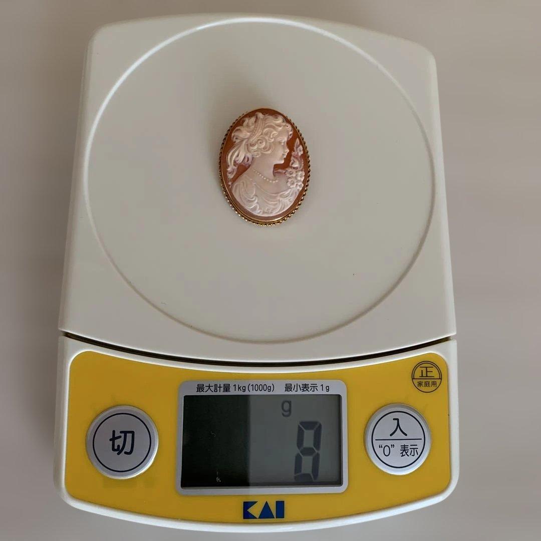 カメオ　ブローチ　ペンダントヘッド