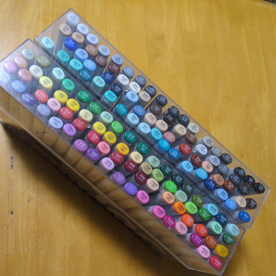 ポ*カ様 コピックスケッチ　A B 計144カラー　➕️α