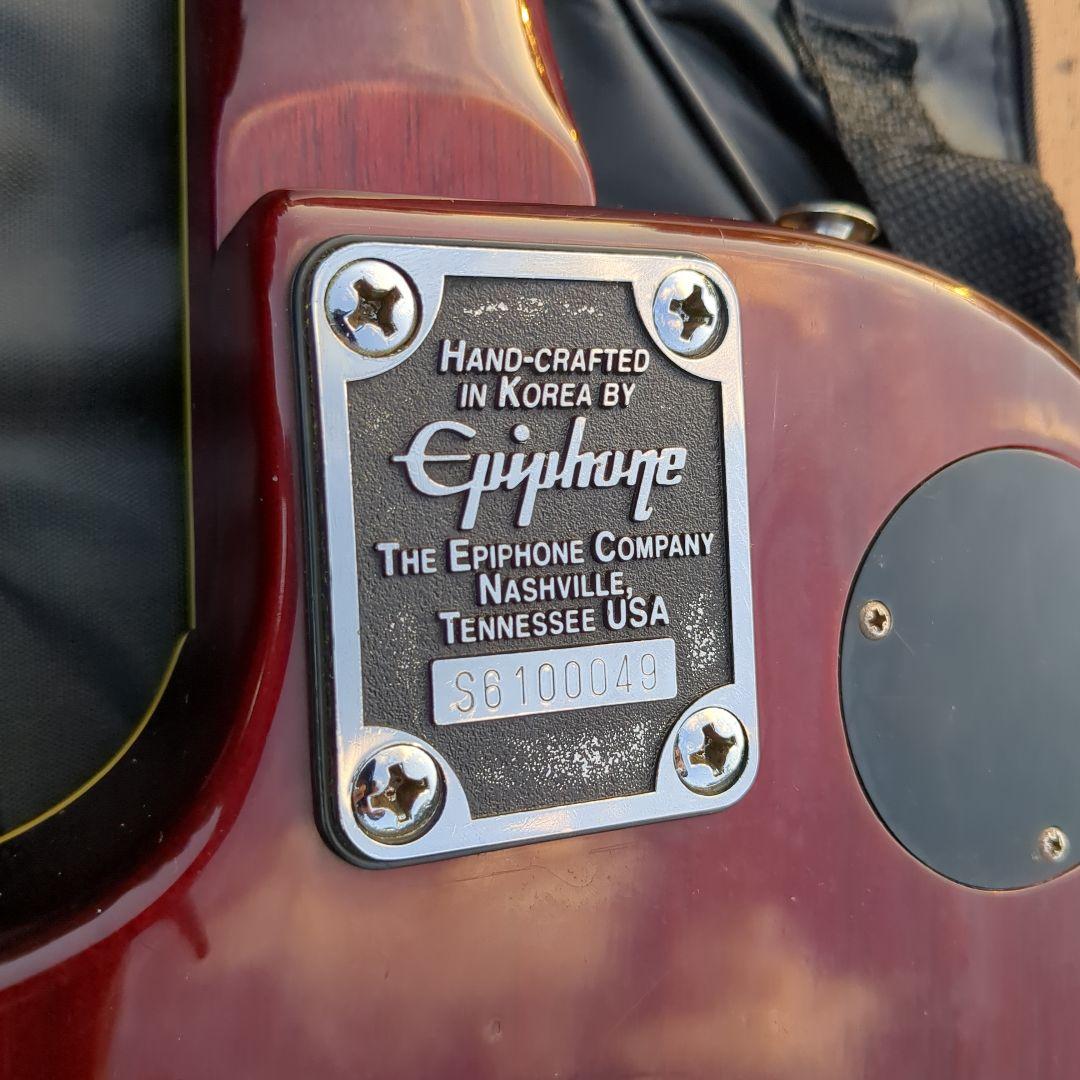 Epiphone Les Paul ギター 擦り傷あり 音出良好今月チューナー付