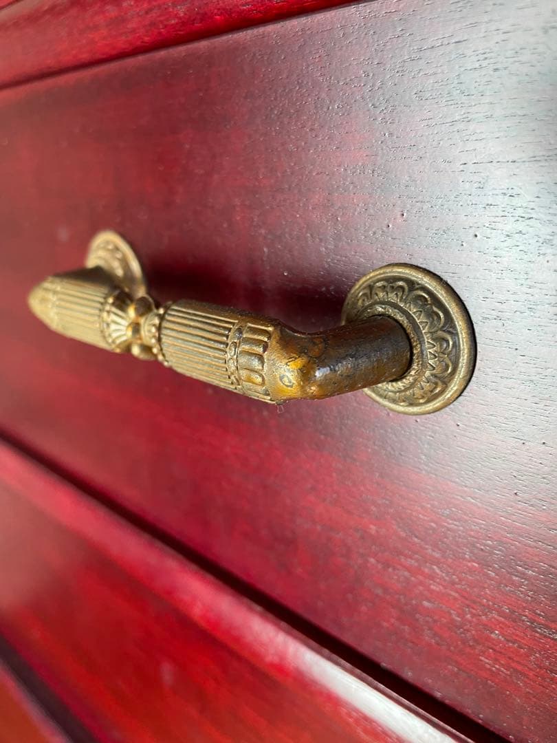 昭和レトロ　木製タンス 8引き出し