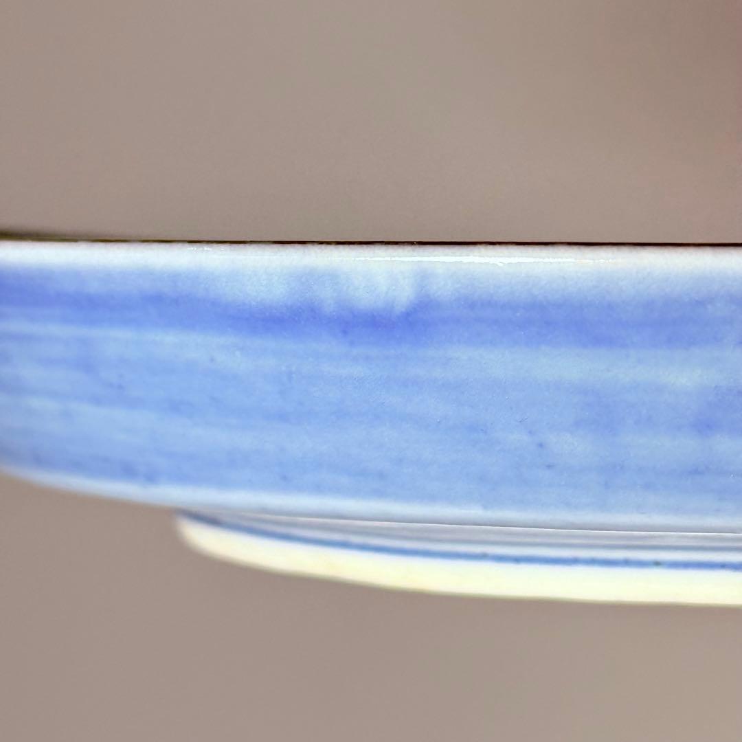 古伊万里　染錦唐獅子文皿　冨貴長春　共箱　名品　直径20.3㎝　人気の図柄