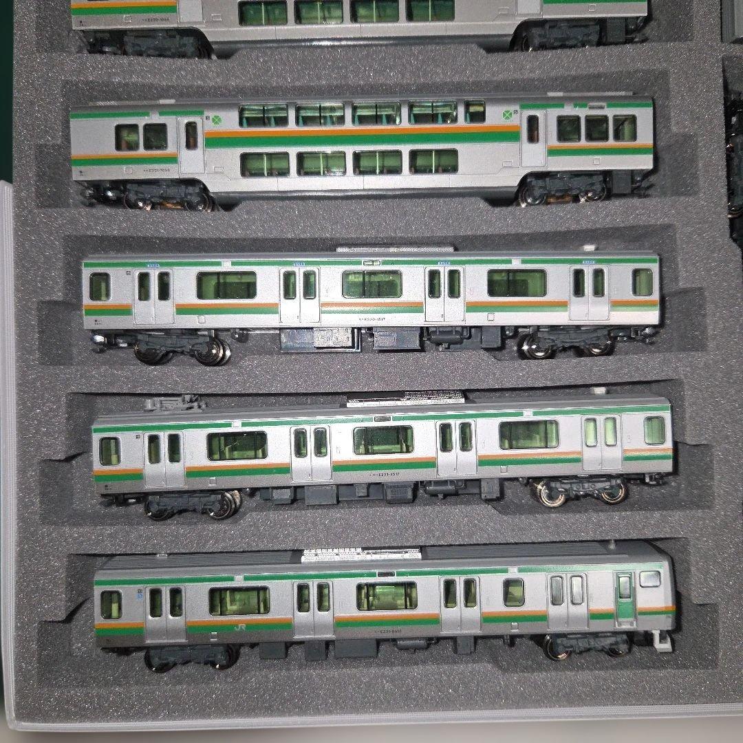 現状品 KATO E231系 東海道線・湘南新宿ライン 10両セット