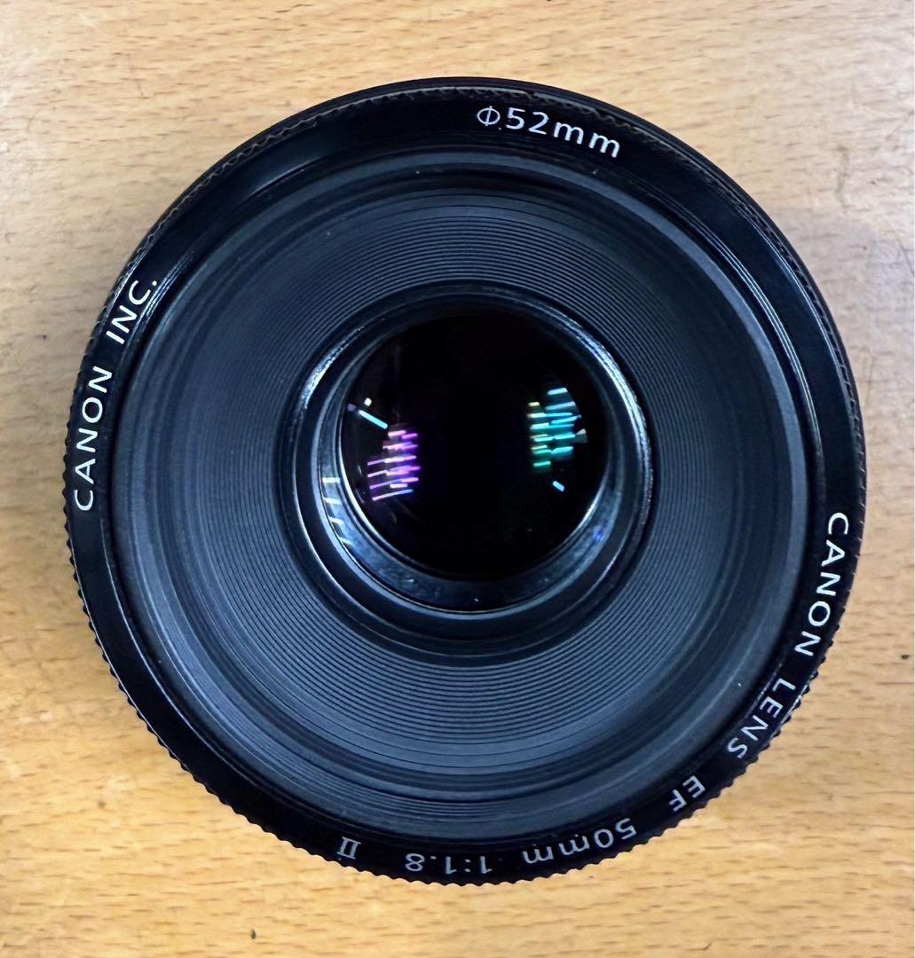 CANON EF50mm F1.8 II(ブラック)(キャノンEFマウント規格)
