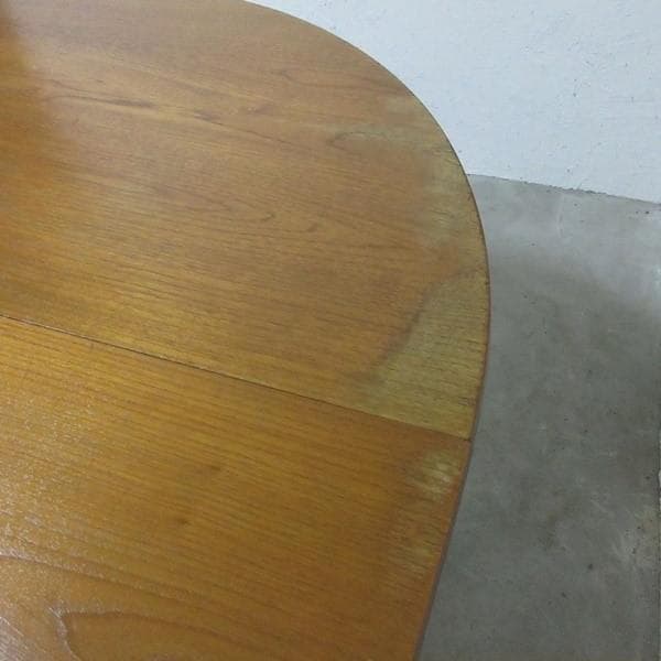 イギリス ビンテージ 家具 ダイニングテーブル ラウンド型 英国 6125e