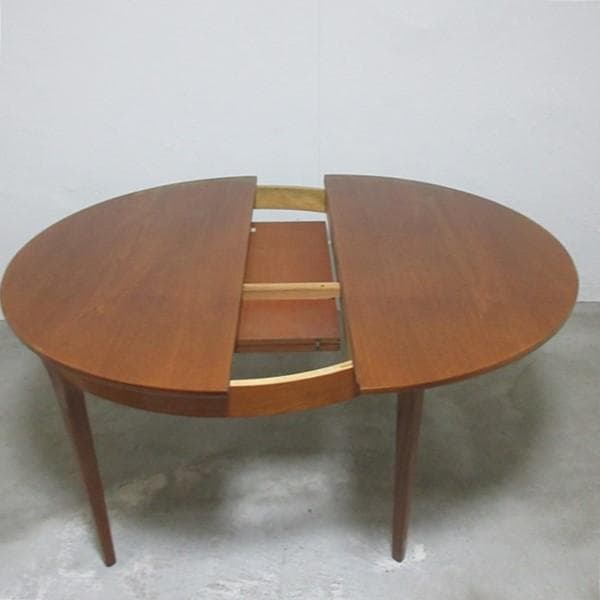 イギリス ビンテージ 家具 ダイニングテーブル ラウンド型 英国 6125e