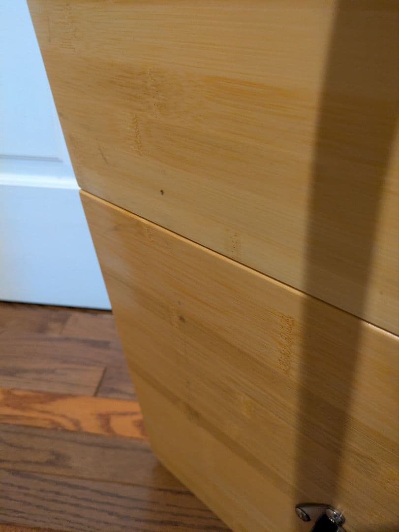  peak ワンアクションテーブルロング竹 収納ケース付き