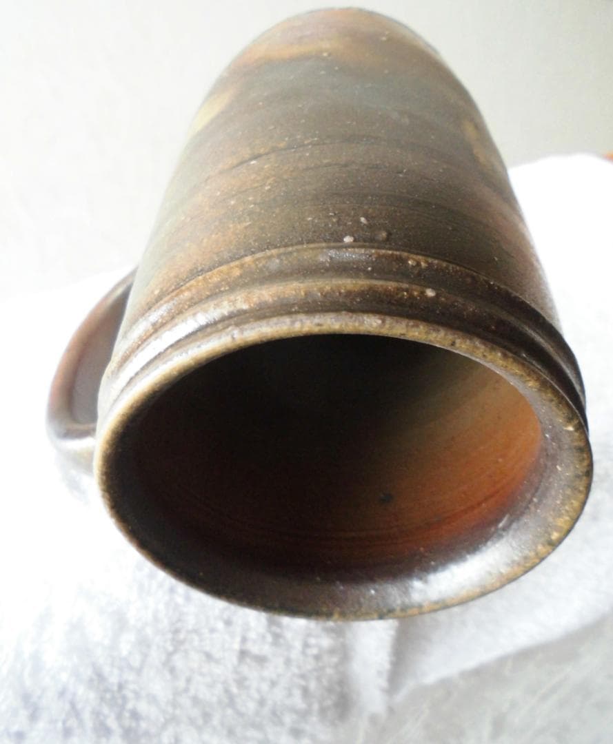 ■　窯出し 直買い品　備前焼作家 / 大谷敬二郎 作　ビールマグ 大 ・B　■