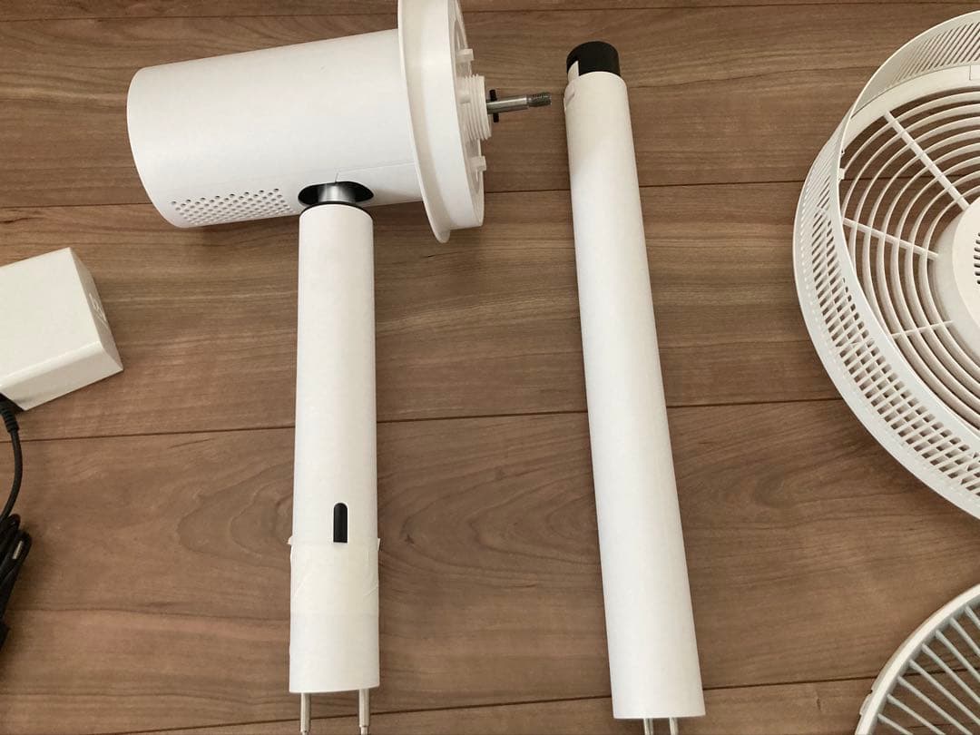 【BALMUDA】The GreenFan 扇風機／バッテリー付き・ジャンク品