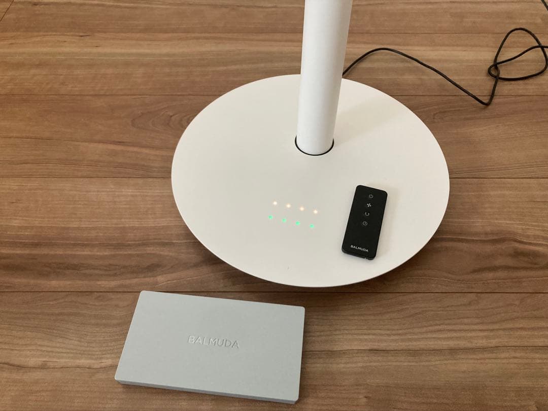 【BALMUDA】The GreenFan 扇風機／バッテリー付き・ジャンク品