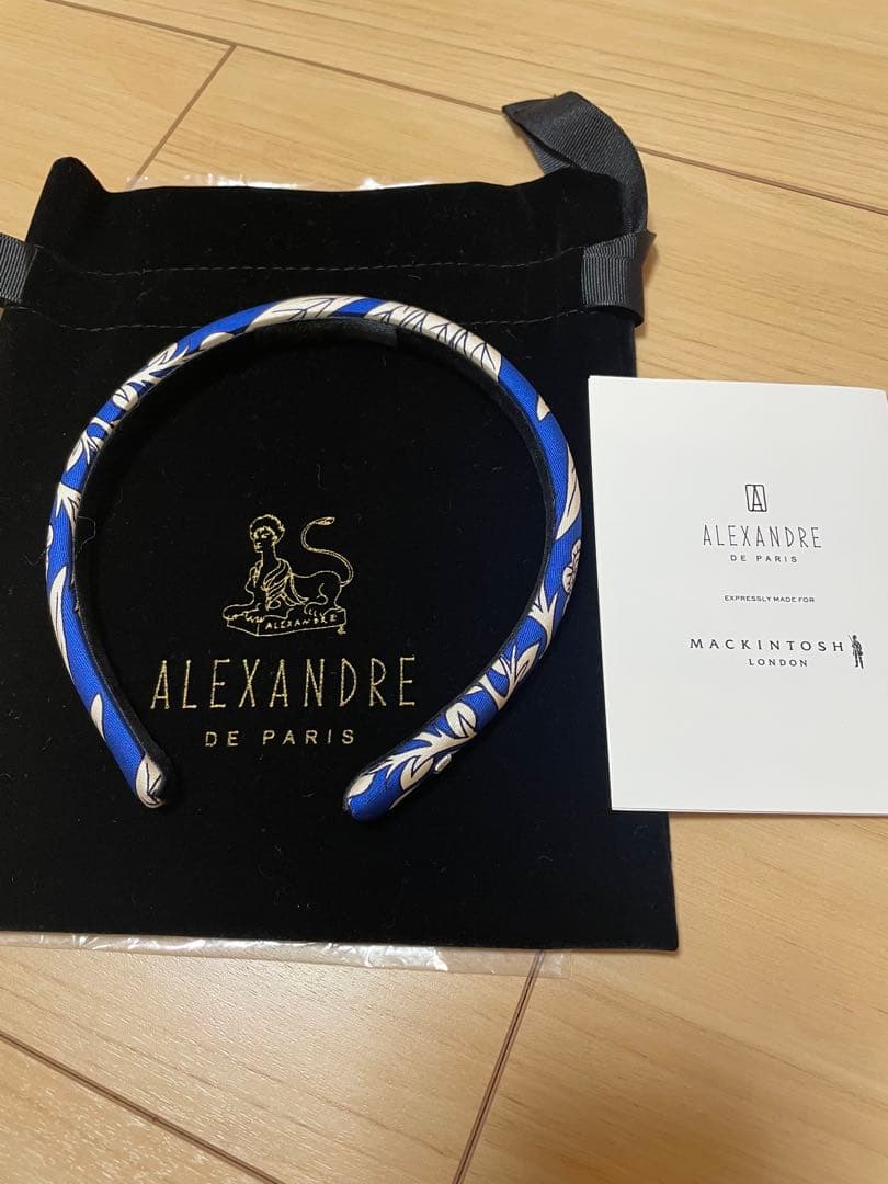 【新品未使用】アレクサンドルドゥパリ　カチューシャ