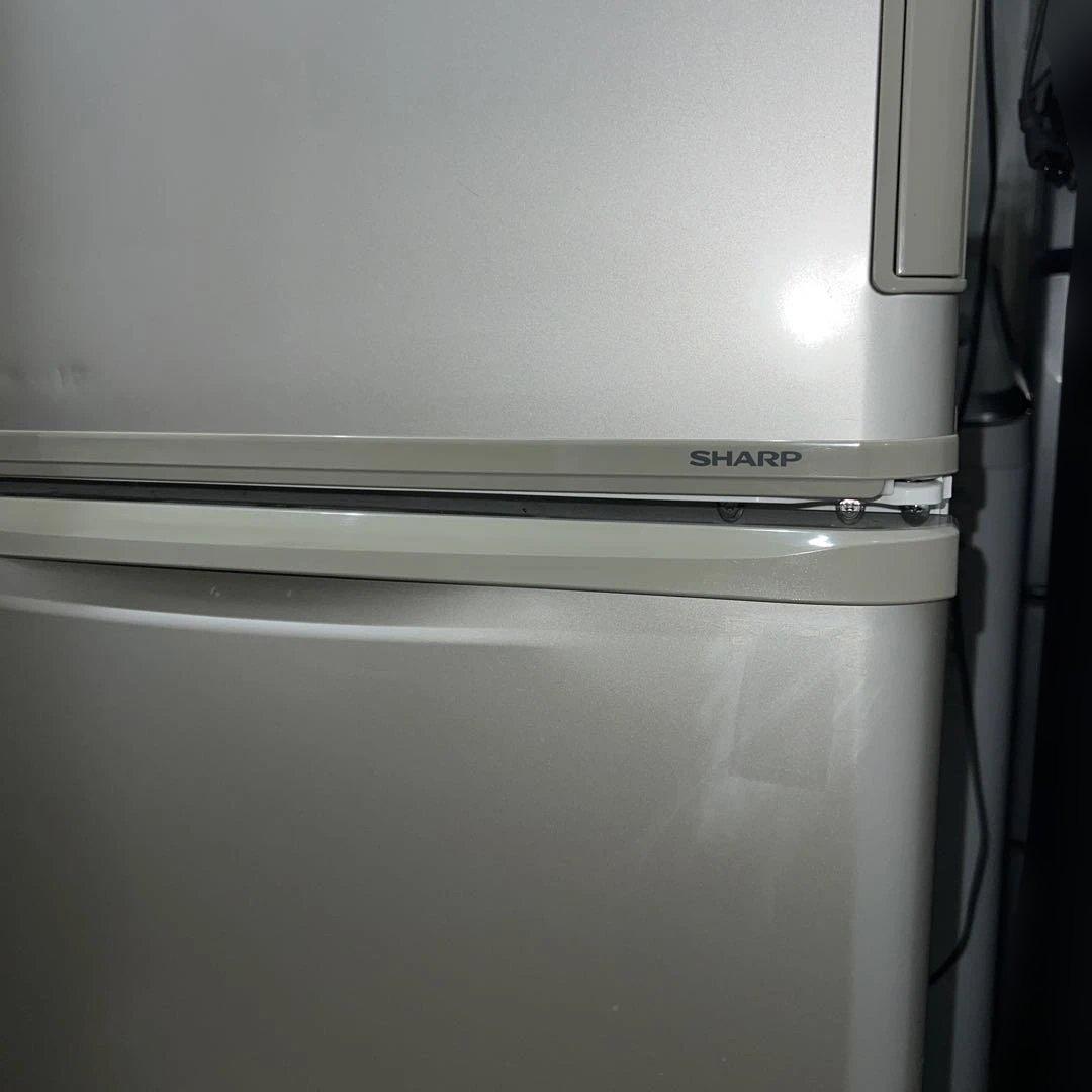 ⭐︎まだまだバリバリ動作品/SHARP/左右両開き/どっちもドア/送料設置無料！