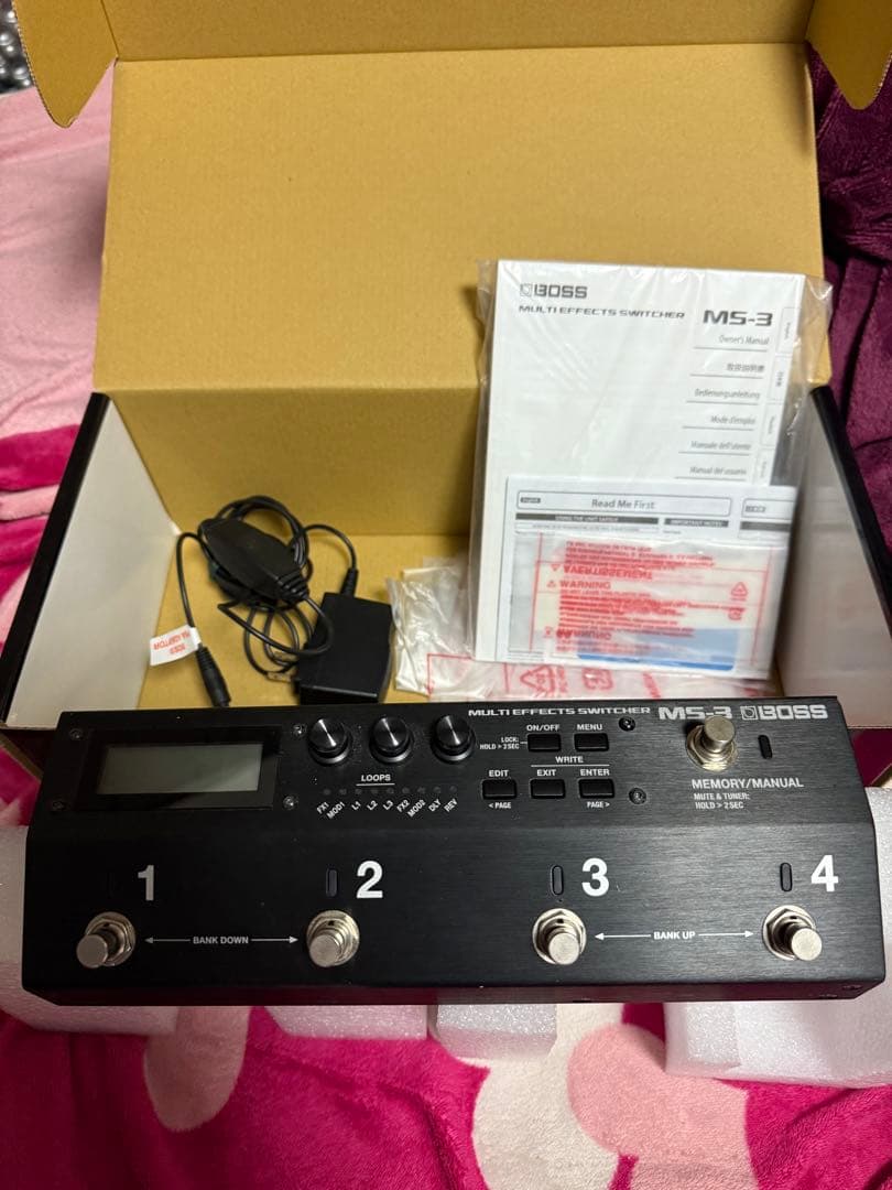 MS-3 MULTI EFFECTS SWITLHER 美品中古