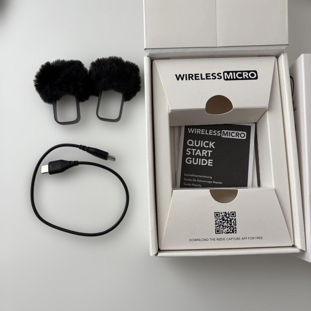 【クリップ破損】RODE Wireless Micro ワイヤレスマイク USB