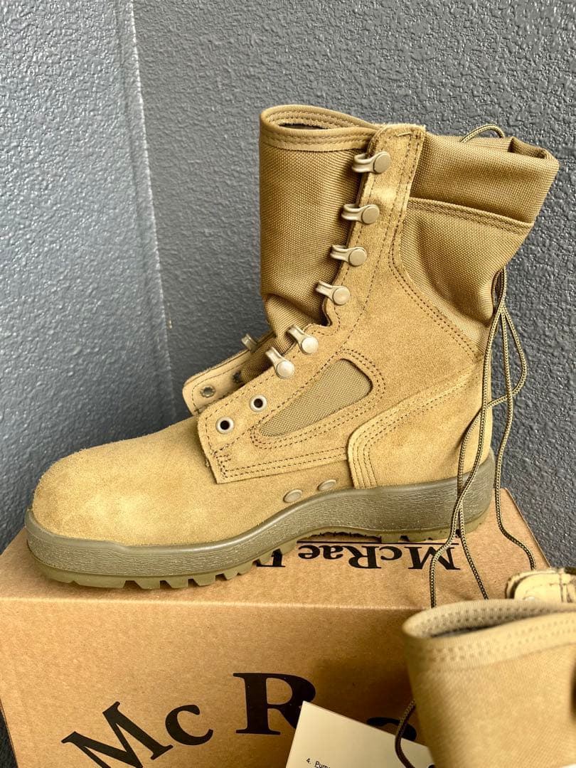米軍放出未使用McRae USMC コンバットブーツ 8.5R(26.5)ラスト