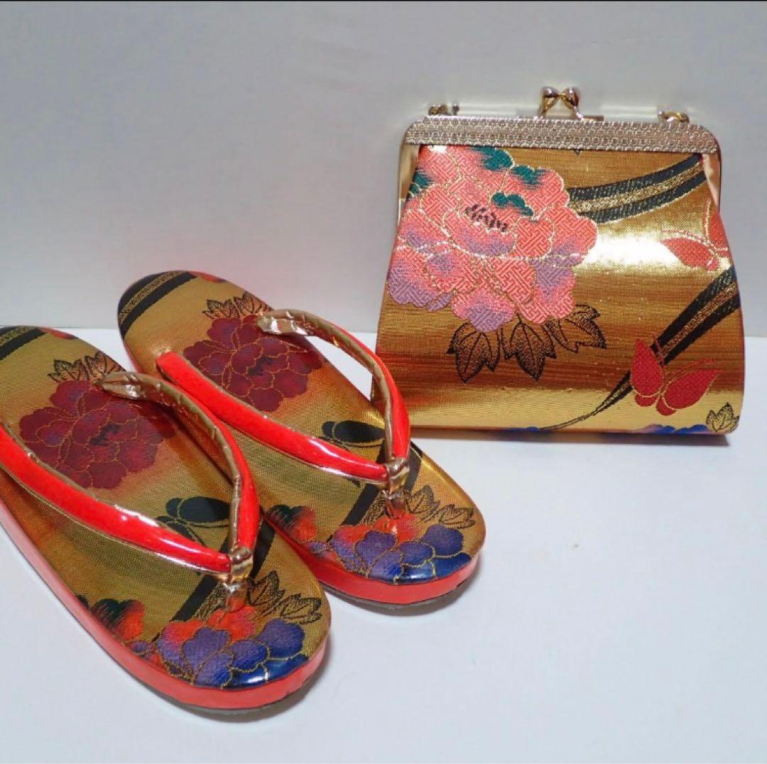 7歳　レトロ正絹朱色牡丹総絞り　七五三　お着物フルセット　アンティーク