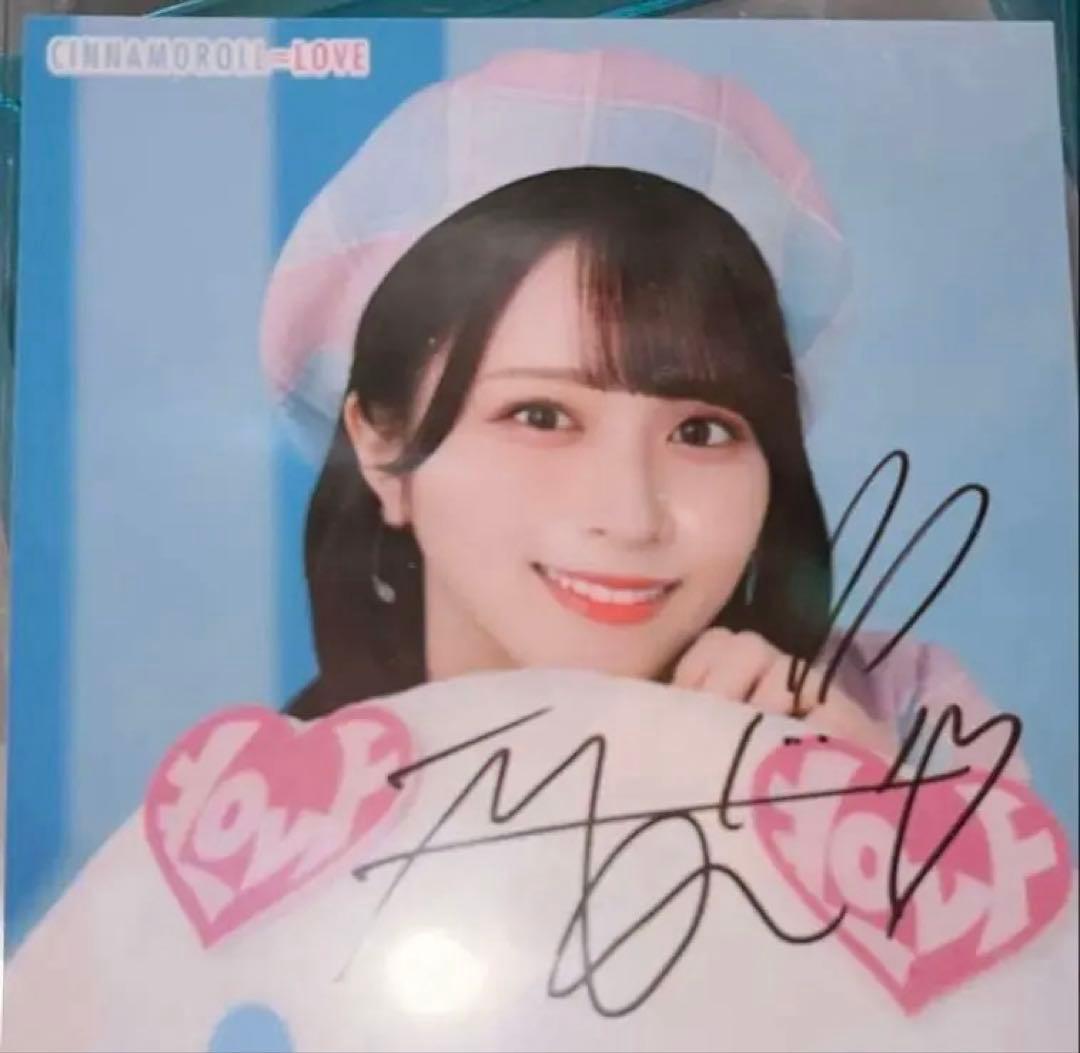 イコラブ　生写真 シナモロールコラボ2025 シナモン 佐々木舞香　直筆　ヨリ