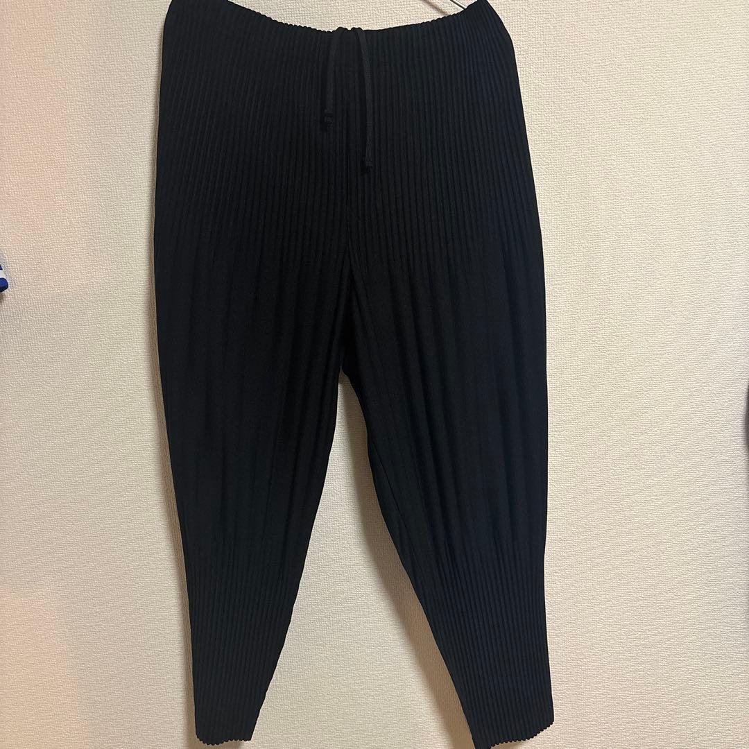 美品 HOMME PLISSE ISSEY MIYAKE 消しプリーツパンツ3