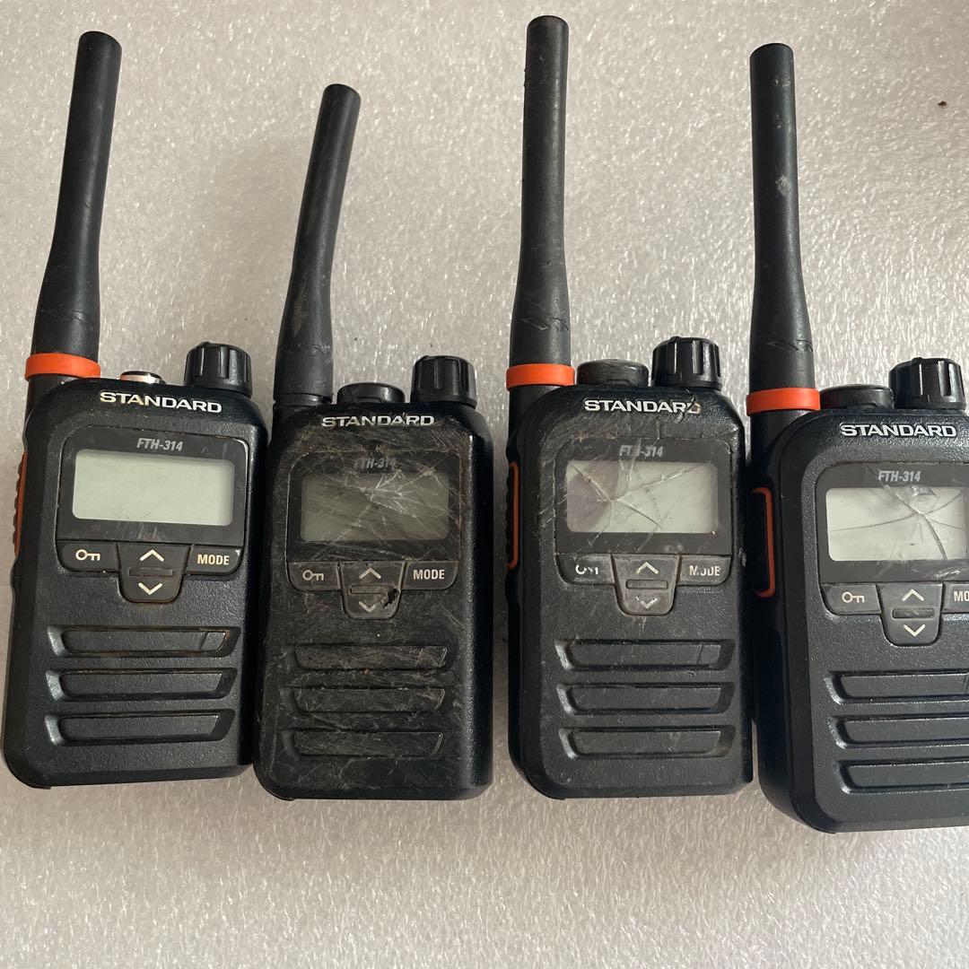 STANDARD トランシーバー FTH-314 特定小電力ト ジャンク8台