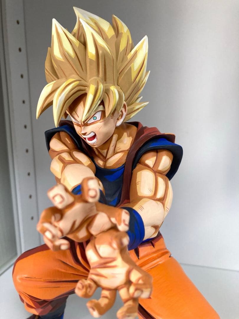 ドラゴンボール フィギュア リペイント 超サイヤ人 孫悟空 グランディスタ ②