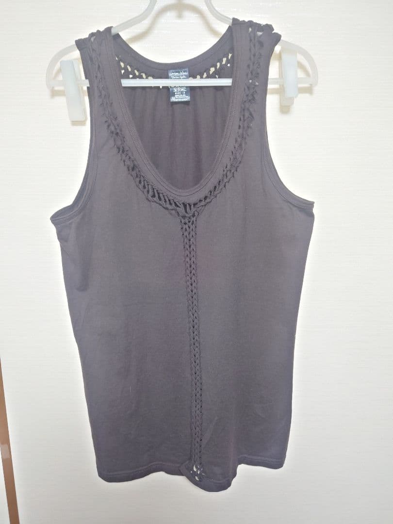 ナンバーナイン 編み込み タンクトップ 07ss ボーイ期