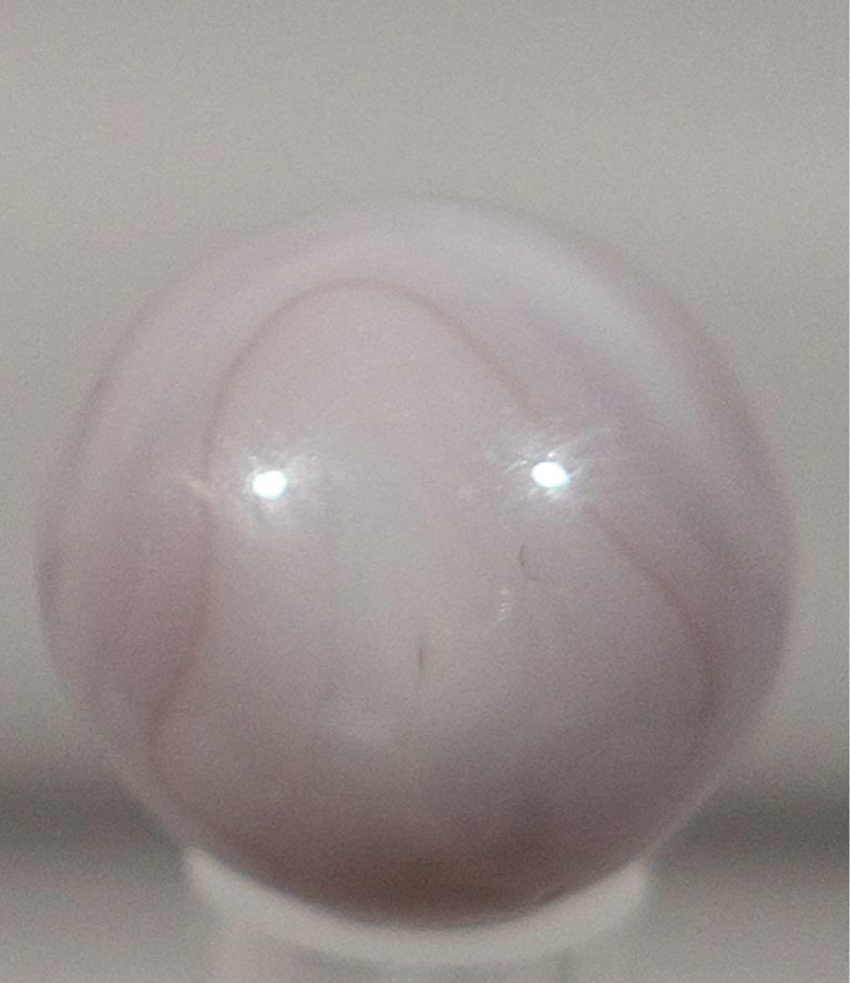 昭和初期 日本製 ウランガラス 工芸ガラスビー玉 スワール 8個｜UV反応