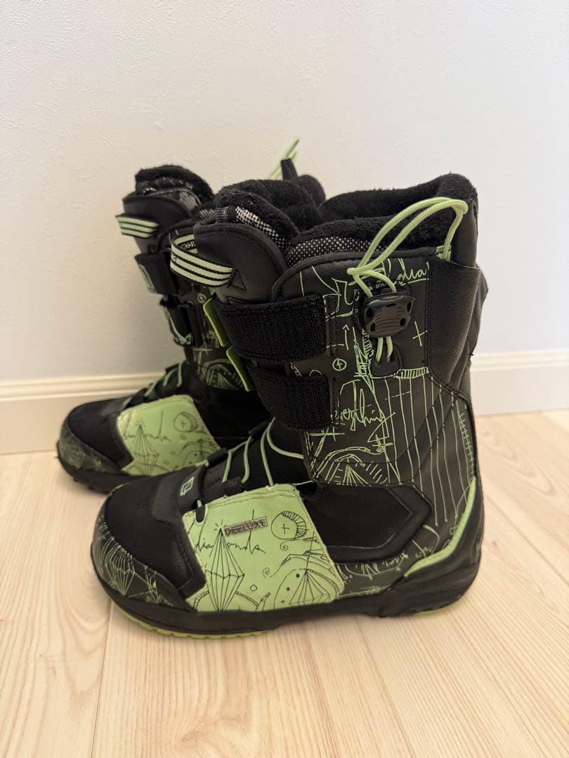 ブーツ DEELUXE ディーラックス 26.5センチ ラフダイヤモンド送料無料