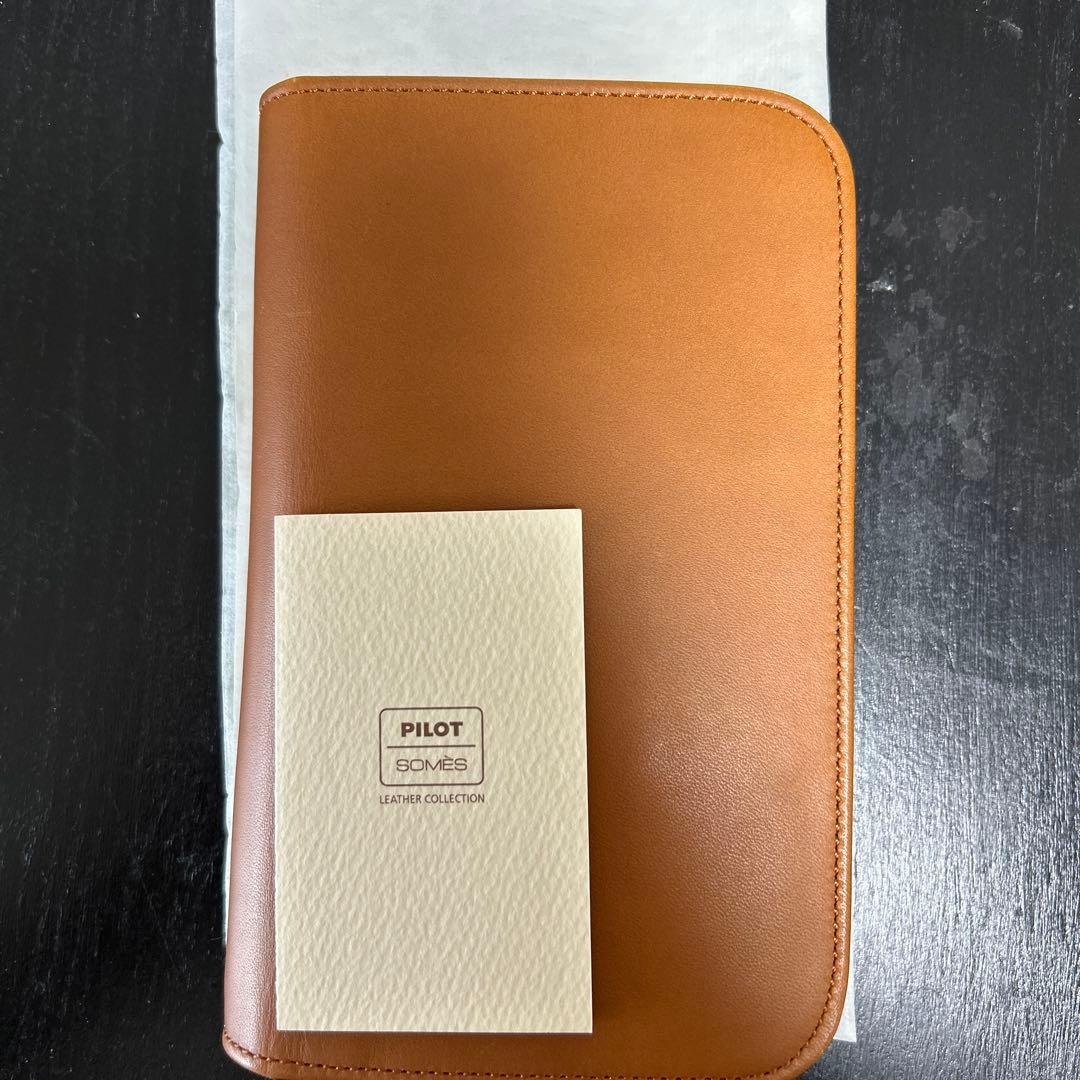 PILOTSOMES ペンケース　3本差　ブラウン　廃盤品