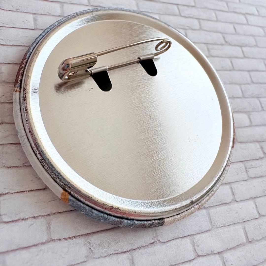 NARUTO J-WORLD 絆　和紙缶バッジ　日向ネジ