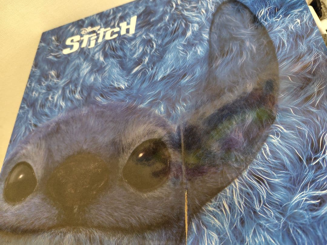 海外限定 　スティッチ　リアルぬいぐるみ　28cm　実写映画　海外公式正規品