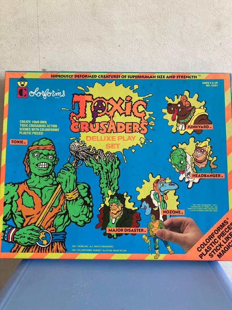 B級 US TOY 悪魔の毒々モンスター　ボードゲーム？2点セット