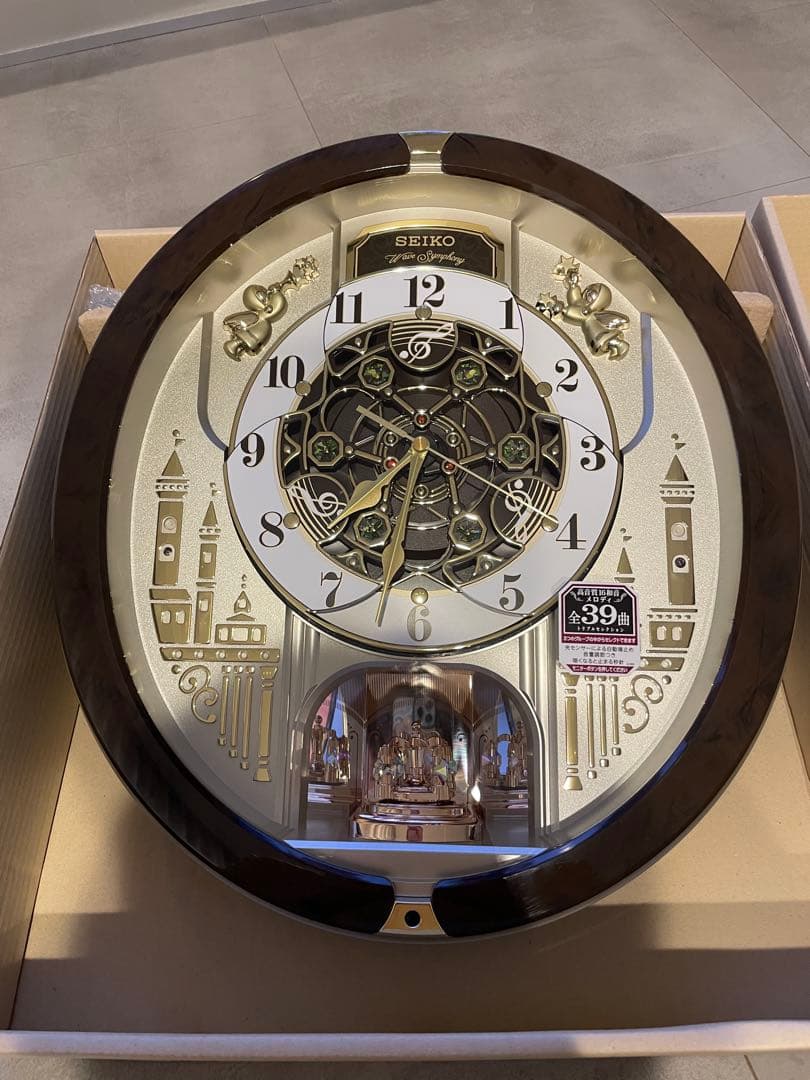 SEIKO 掛時計 電波からくり時計