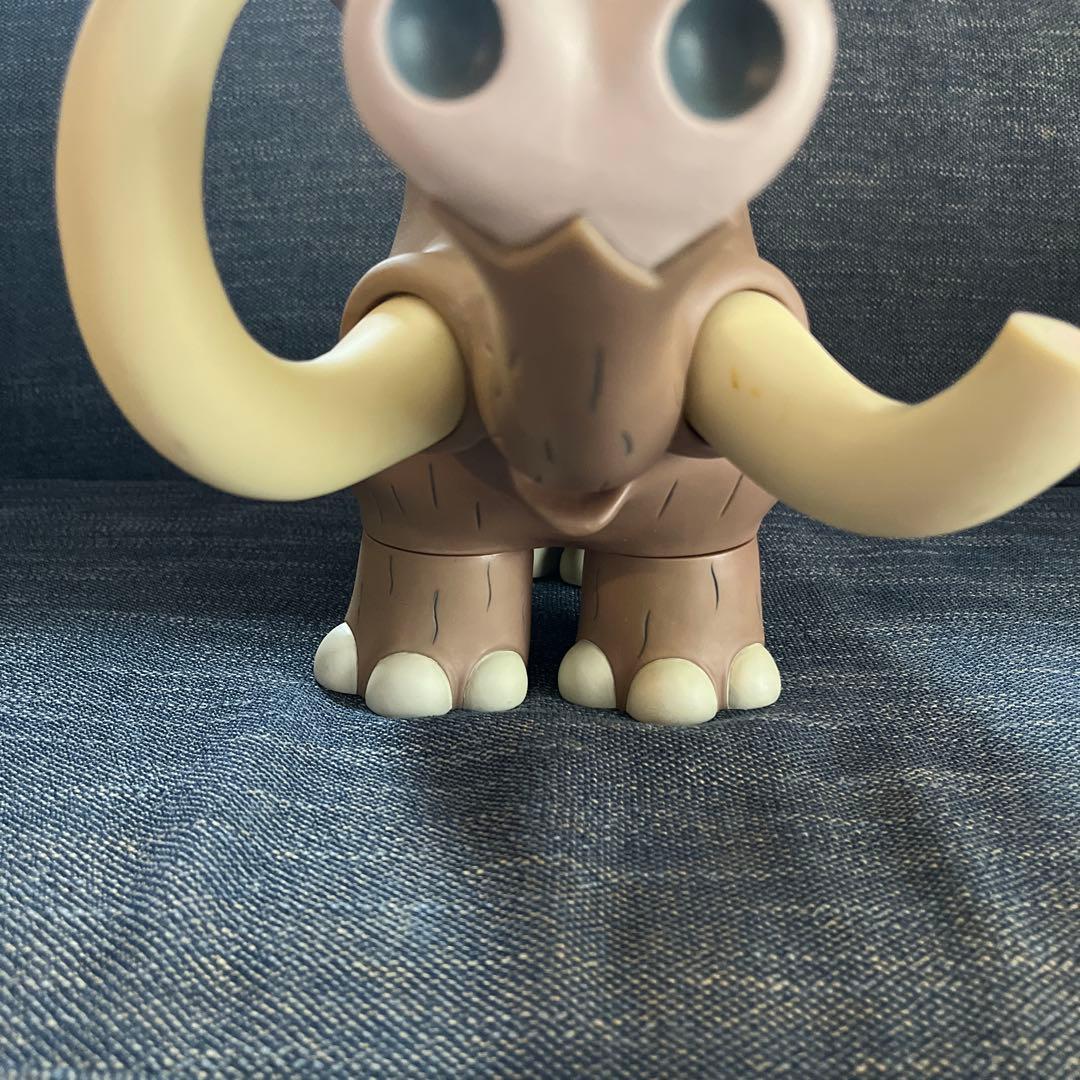 はじめ人間ギャートルズ　牙折れマンモ ソフビ フィギュア