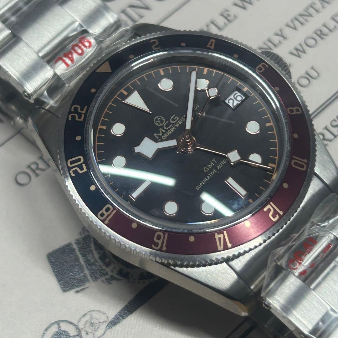 ○★ ジャイアンさま専用★○ MCG自動巻腕時計GMT