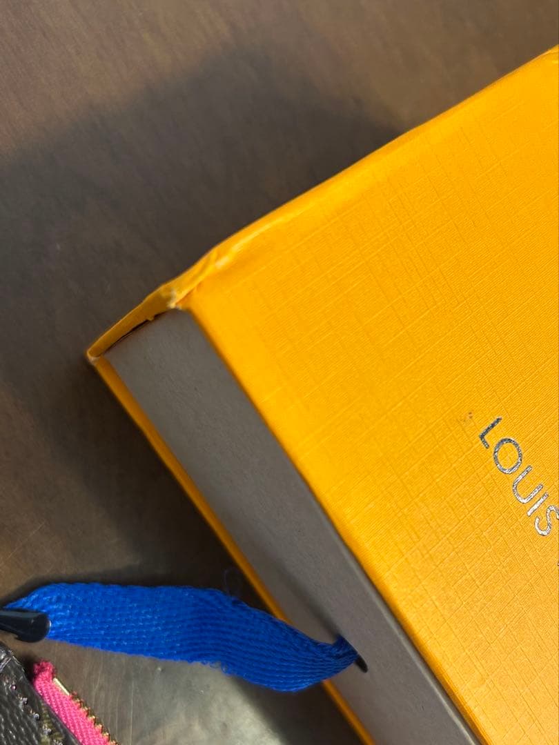 Louis Vuitton ・カードケース ブラウン ピンク