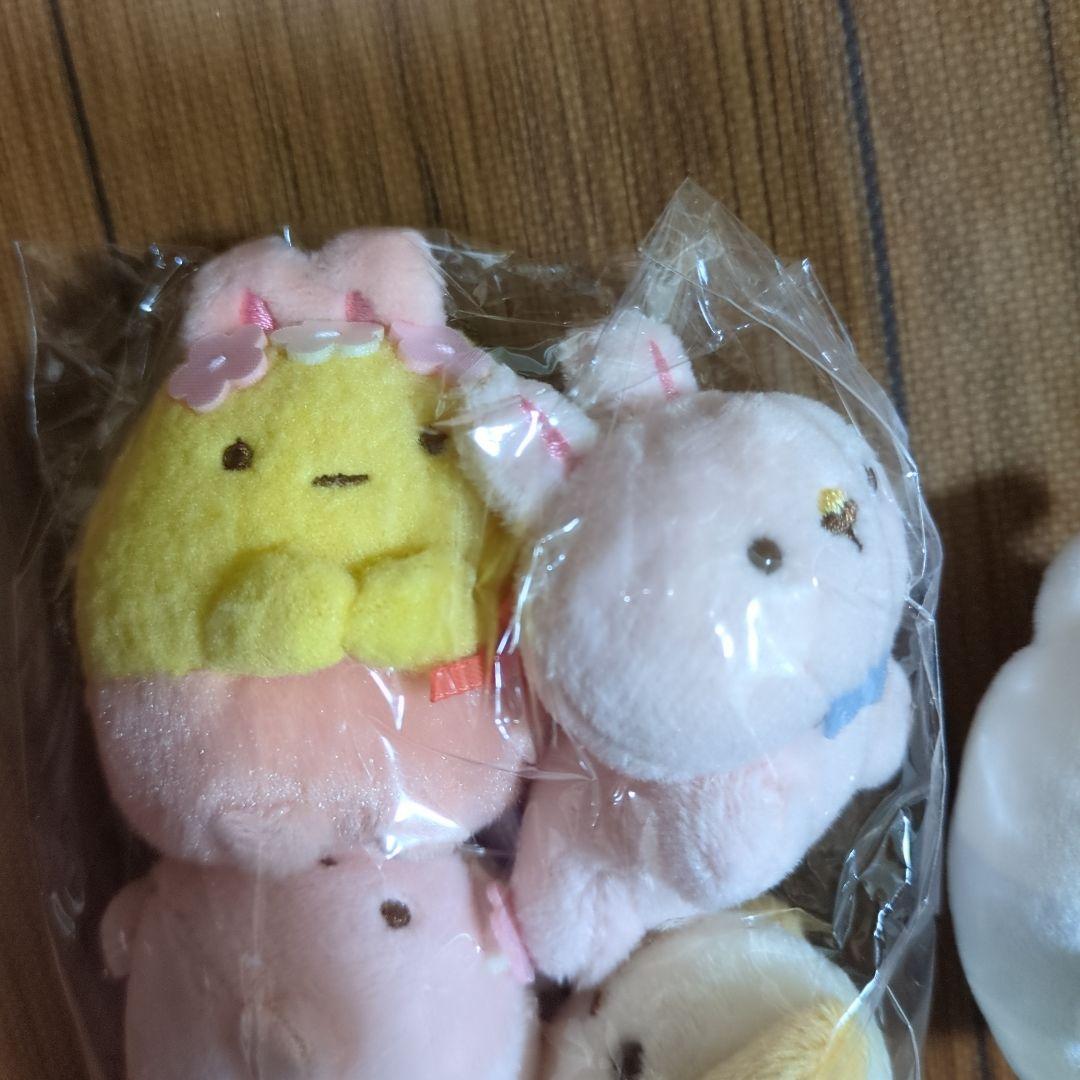 すみっコぐらし　てのりぬいぐるみ　ふしぎなうさぎのおにわ