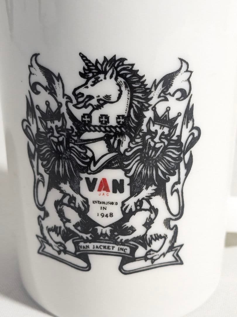 VAN JAC VAN JACKET エンブレム マグカップ 当時物 ロゴ