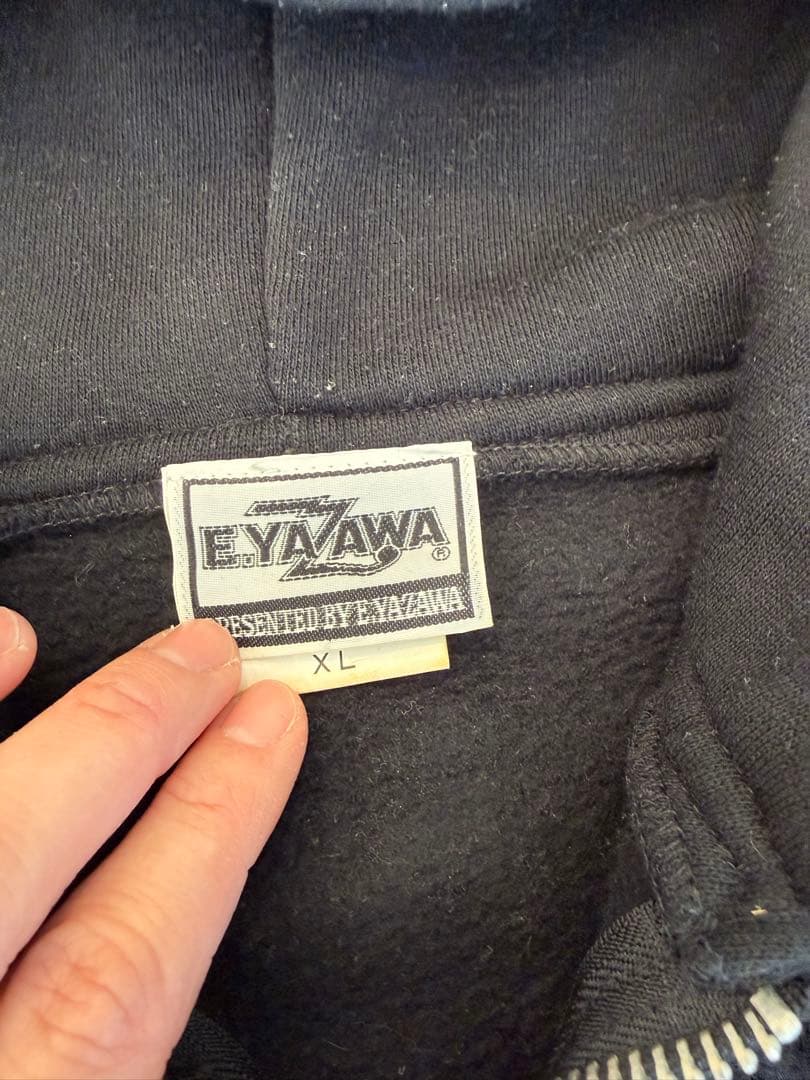 矢沢永吉　E.YAZAWA ジップアップパーカー　サイズXL