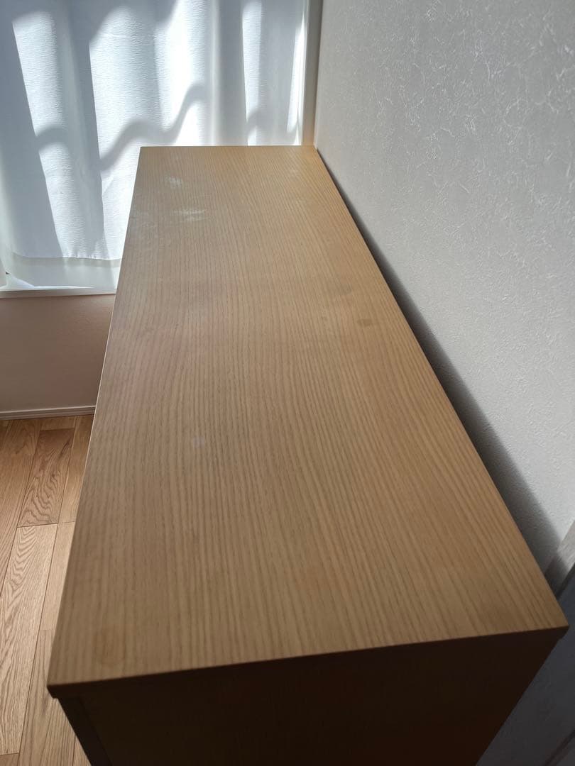 無印良品　オーク材キャビネット大 木製扉